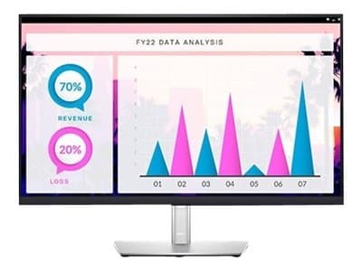 Dell P2721Q - LED-skärm - 27" (26.96" visbar) - 3840 x 2160 4K @ 60 Hz - IPS - 350 cd/m² - 1000:1 - 5 ms - HDMI, DisplayPort - svart - TAA-kompatibel