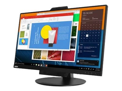 Lenovo ThinkCentre Tiny-in-One 27 - LED-skjerm - 27" - 2560 x 1440 @ 60 Hz - 350 cd/m² - 1000:1 - 4 ms - HDMI, DisplayPort - høyttalere - svart - for Sort