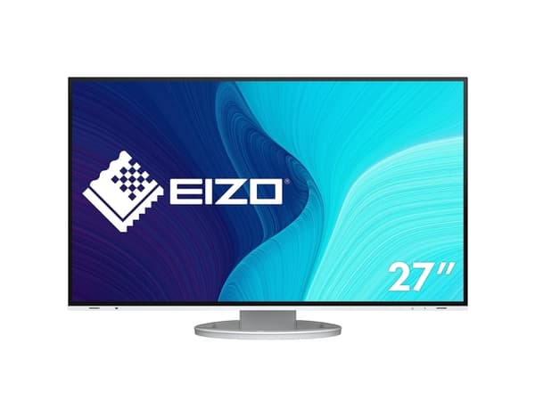 EIZO FlexScan EV2795-WT, 68,6 cm (27"), 2560 x 1440 pikseliä, Quad HD, LED, 5 ms, Valkoinen