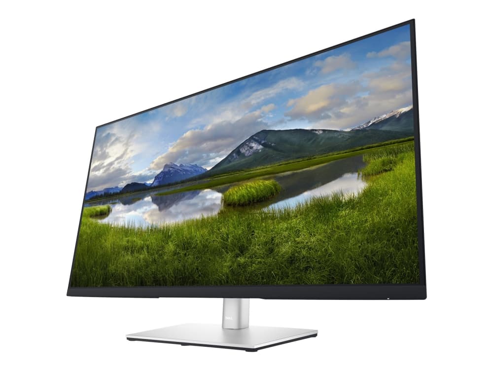 Dell P3221D - LED-skjerm - 31.5" (31.5" synlig) - 2560 x 1440 QHD @ 60 Hz - IPS - 350 cd/m² - 1000:1 - 5 ms - HDMI, DisplayPort, USB-C - svart - med