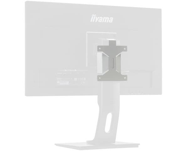 Iiyama - Komponenter for montering (VESA monteringsbrakett) - for mini PC - svart - monteringsgrensesnitt: 100 x 100 mm - skjerm