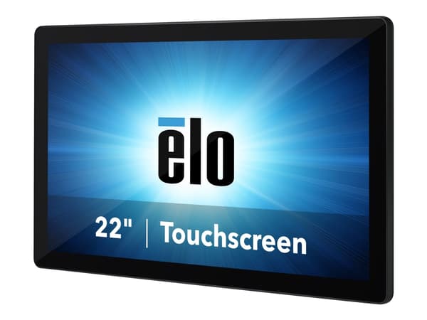 Elo I-Series 2.0 - Allt-i-ett - Core i3 8100T upp till - RAM 8 GB - SSD 128 GB - UHD Graphics 630 - Gigabit Ethernet - 802.11a/b/g/n/ac, Bluetooth 5. Svart
