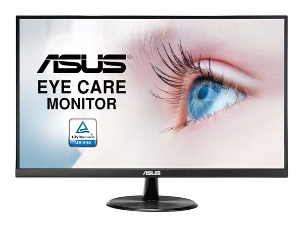 ASUS VP279HE - LED-skjerm - 27" - 1920 x 1080 Full HD (1080p) @ 75 Hz - IPS - 250 cd/m² - 1000:1 - 5 ms - HDMI, VGA - svart