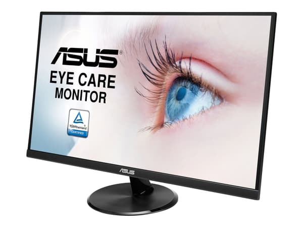 ASUS VP279HE - LED-skjerm - 27" - 1920 x 1080 Full HD (1080p) @ 75 Hz - IPS - 250 cd/m² - 1000:1 - 5 ms - HDMI, VGA - svart