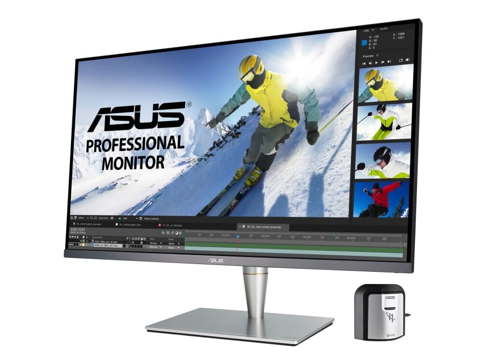 ASUS ProArt PA32UC-K - LED-skjerm - 32" - 3840 x 2160 4K UHD (2160p) @ 65 Hz - IPS - 1000 cd/m² - 1000:1 - 5 ms - 4xHDMI, DisplayPort, Thunderbolt 3