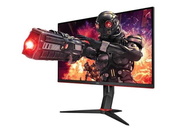 AOC Gaming 24G2ZE/BK - LED-skärm - spel - 23.8" - 1920 x 1080 Full HD (1080p) @ 240 Hz - IPS - 350 cd/m² - 1000:1 - 0.5 ms - 2xHDMI, DisplayPort - sv