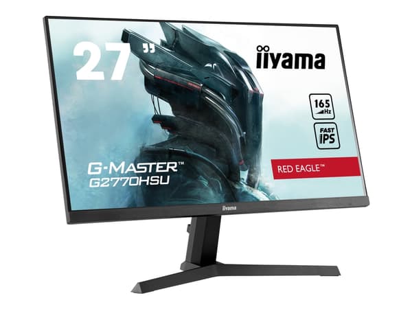 iiyama G-MASTER Red Eagle G2770HSU-B1 - LED-näyttö - 27" - 1920 x 1080 Full HD (1080p) @ 165 Hz - Fast IPS - 250 cd/m² - 1100:1 - 0,8 ms - HDMI, Disp