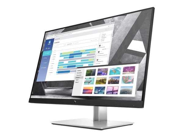 HP E27q G4 - E-Series - LED-skærm - 27" - 2560 x 1440 QHD @ 60 Hz - IPS - 250 cd/m² - 1000:1 - 5 ms - HDMI, VGA, DisplayPort - sort - utan skærmkabel