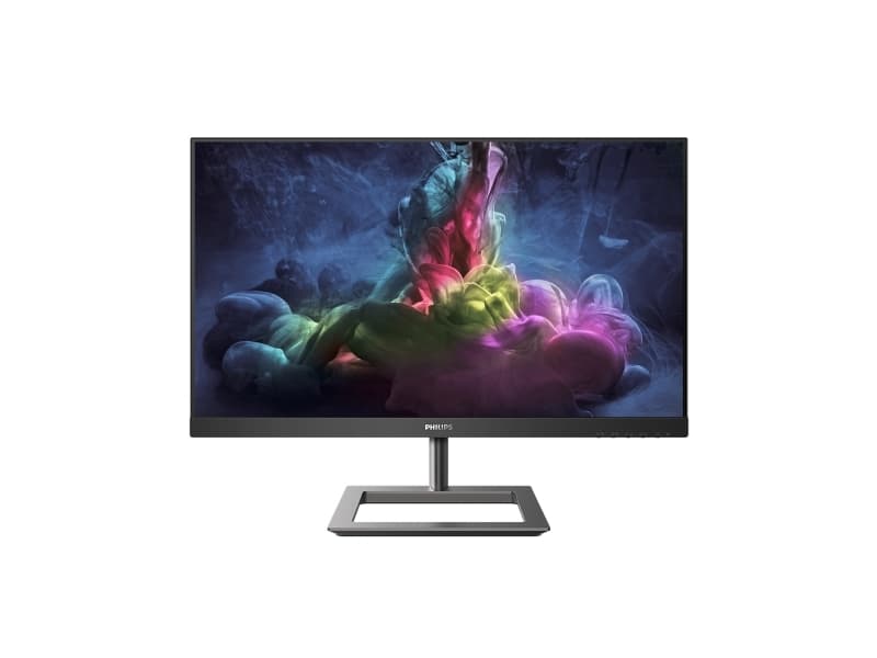 Philips Gaming monitor 242E1GAEZ 23.8 inch (60.5 cm), FHD, 1920 x 1080 pixels, VA, 16:9, Black/Dark Chrome, 4 ms, 350 cd/m², Audio out, W-LED system