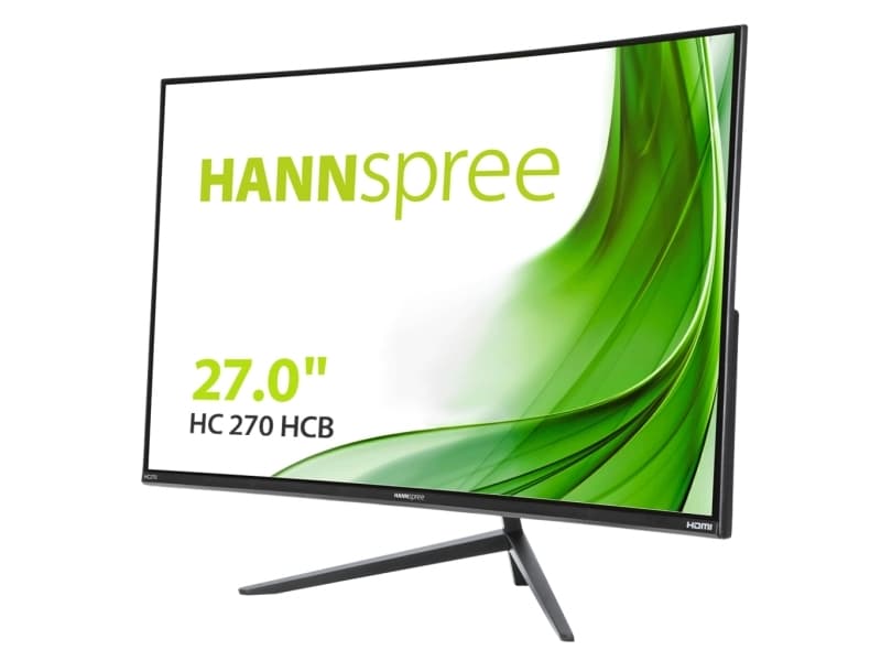 Hannspree Hc270hcb Hc Series Led Skarm 27 19 X 1080 Full Hd 1080p 75 Hz Va 250 Cd M 3000 1 8 Ms Hdmi Vga Hogtalare Sva Cdon