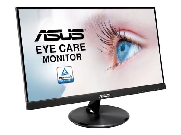 ASUS VP229Q - LED-skjerm - 21.5" - 1920 x 1080 Full HD (1080p) @ 75 Hz - IPS - 250 cd/m² - 1000:1 - 5 ms - HDMI, VGA, DisplayPort - høyttalere - svar