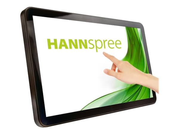 Hannspree HO245PTB - HO Series - LED-skärm - 23.8" - öppen ram - pekskärm - 1920 x 1080 Full HD (1080p) @ 60 Hz - ADS-IPS - 350 cd/m² - 1000:1 - 5 ms Svart