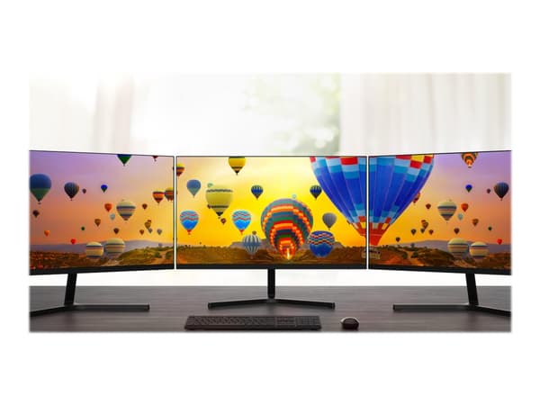 Xiaomi Mi 1C - LED-skärm - 23.8" - 1920 x 1080 Full HD (1080p) @ 60 Hz - IPS - 250 cd/m² - 1000:1 - 6 ms - HDMI, VGA - svart