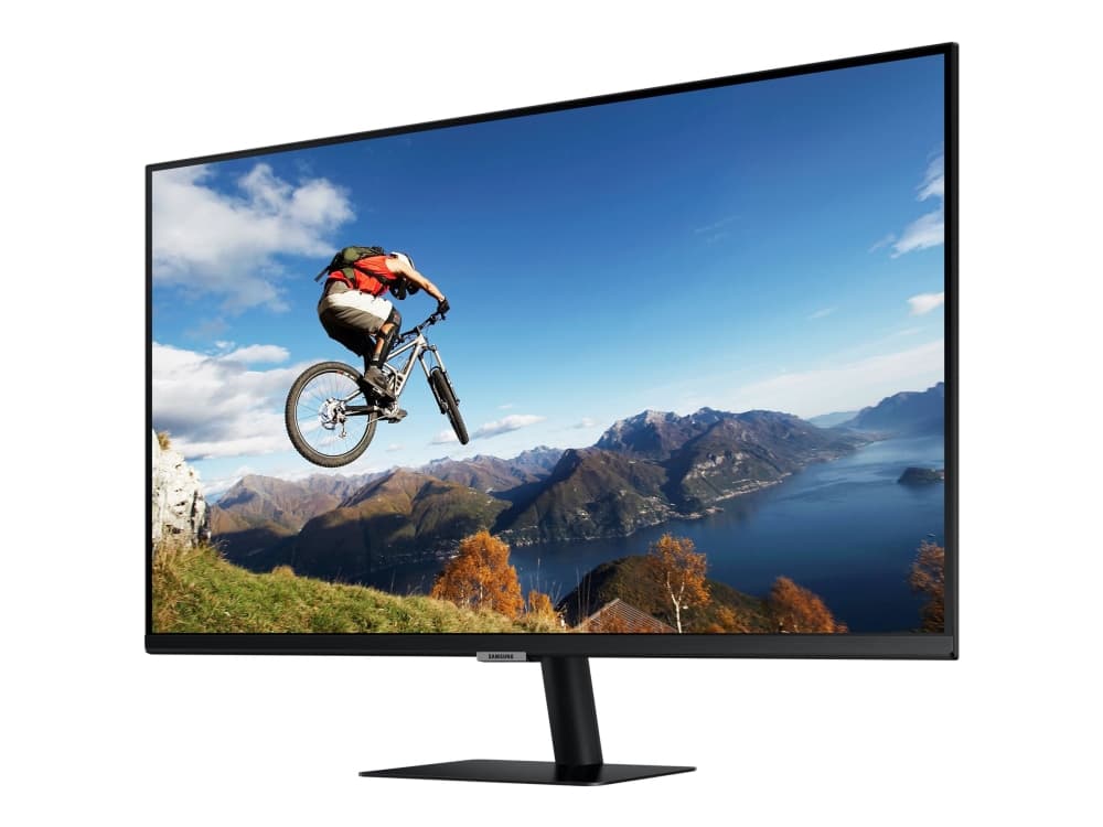 Samsung S32AM700UU - M70A Series - LED-skärm - Smart - 32" - 3840 x 2160 4K @ 60 Hz - VA - 250 cd/m² - 3000:1 - HDR10 - 8 ms - 2xHDMI, USB-C - högtal