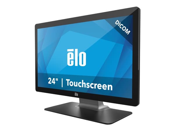 Elo 2403LM - Medical Grade - LCD-skärm - 24" (23.8" visbar) - pekskärm - 1920 x 1080 Full HD (1080p) @ 60 Hz - 250 cd/m² - 1000:1 - 15 ms - HDMI, VGA Svart