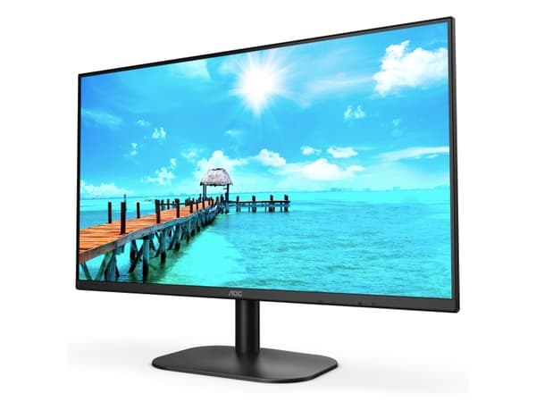 AOC B2 24B2XHM2, 60,5 cm (23.8"), 1920 x 1080 piksler, Full HD, LCD, 4 ms, Sort