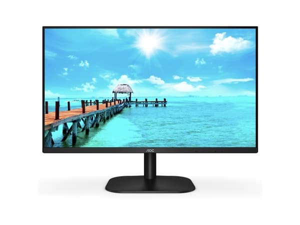 AOC B2 24B2XHM2, 60,5 cm (23.8"), 1920 x 1080 piksler, Full HD, LCD, 4 ms, Sort