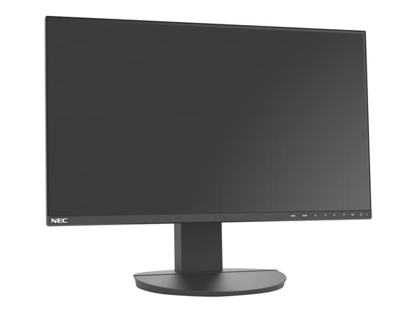 NEC MultiSync EA242F - LED-näyttö - 23,8" - 1920 x 1080 Full HD (1080p) @ 60 Hz - IPS - 250 cd/m² - 1000:1 - 5 ms - HDMI, VGA, DisplayPort, USB-C - k musta