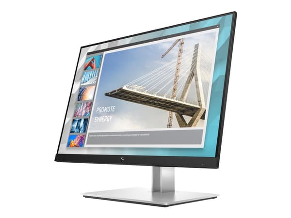 HP E24i G4 - E-Series - LED-skärm - 24" - 1920 x 1200 WUXGA @ 60 Hz - IPS - 250 cd/m² - 1000:1 - 5 ms - HDMI, VGA, DisplayPort - svart - kampanj - Sm