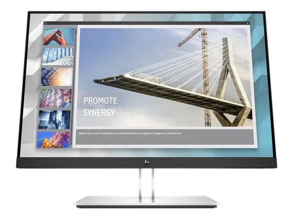HP E24i G4 - E-Series - LED-skärm - 24" - 1920 x 1200 WUXGA @ 60 Hz - IPS - 250 cd/m² - 1000:1 - 5 ms - HDMI, VGA, DisplayPort - svart - kampanj - Sm