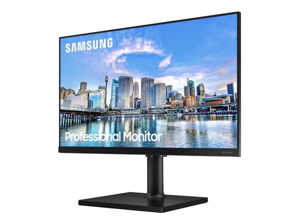 Samsung F27T450FQR - T45F Series - LED-skjerm - 27" - 1920 x 1080 Full HD (1080p) @ 75 Hz - IPS - 250 cd/m² - 1000:1 - 5 ms - 2xHDMI, DisplayPort - s