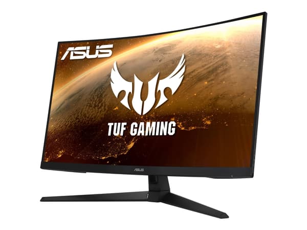 ASUS TUF Gaming VG32VQ1BR - LED-skärm - spel - böjd - 32" - 2560 x 1440 WQHD @ 165 Hz - VA - 250 cd/m² - 3000:1 - 1 ms - 2xHDMI, DisplayPort - högtal