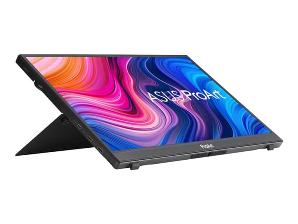 ASUS ProArt PA148CTV - LED-skjerm - 14" - portabel - 1920 x 1080 Full HD (1080p) - IPS - 300 cd/m² - 700:1 - 5 ms - Micro HDMI, 2xUSB-C - høyttalere