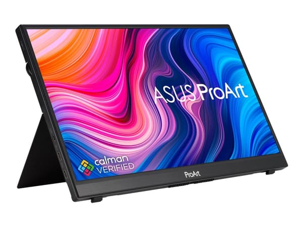 ASUS ProArt PA148CTV - LED-skjerm - 14" - portabel - 1920 x 1080 Full HD (1080p) - IPS - 300 cd/m² - 700:1 - 5 ms - Micro HDMI, 2xUSB-C - høyttalere