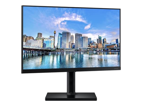 Samsung F27T452FQR - LED-näyttö - 27" - 1920 x 1080 Full HD (1080p) @ 75 Hz - IPS - 250 cd/m² - 1000:1 - 5 ms - 2xHDMI, DisplayPort - musta - musta