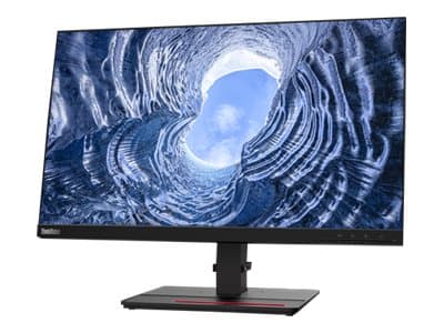 Lenovo ThinkVision T24i-2L - LED-näyttö - 23,8" - 1920 x 1080 Full HD (1080p) @ 60 Hz - HDMI, VGA, DisplayPort - HDMI, VGA, DisplayPort musta