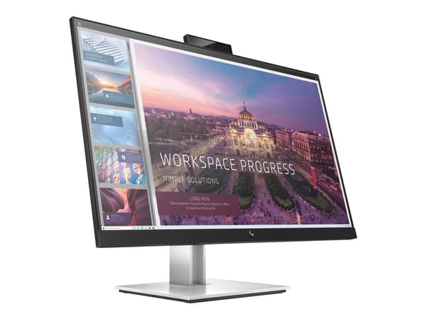 HP E24d G4 Advanced Docking Monitor - LED-skjerm - 23.8" - 1920 x 1080 Full HD (1080p) @ 60 Hz - IPS - 250 cd/m² - 1000:1 - 5 ms - HDMI, DisplayPort,