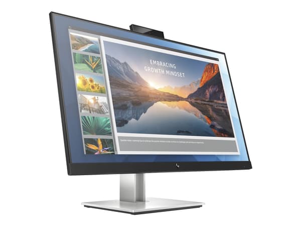 HP E24d G4 Advanced Docking Monitor - LED-skjerm - 23.8" - 1920 x 1080 Full HD (1080p) @ 60 Hz - IPS - 250 cd/m² - 1000:1 - 5 ms - HDMI, DisplayPort,