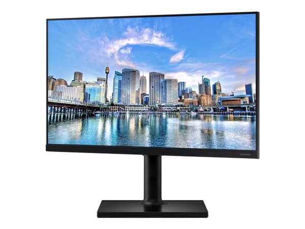 Samsung F24T450FQR - T45F Series - LED-skärm - 24" - 1920 x 1080 Full HD (1080p) @ 75 Hz - IPS - 250 cd/m² - 1000:1 - 5 ms - 2xHDMI, DisplayPort - sv