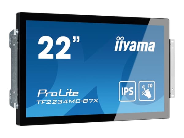 iiyama ProLite TF2234MC-B7X - LED-skärm - 22" (21.5" visbar) - öppen ram - pekskärm - 1920 x 1080 Full HD (1080p) @ 60 Hz - IPS - 350 cd/m² - 1000:1