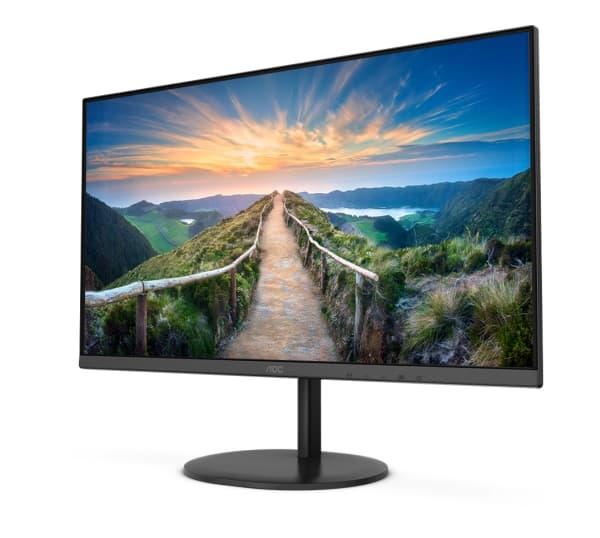 AOC V4 Q27V4EA, 68,6 cm (27"), 2560 x 1440 pixlar, 2K Ultra HD, LED, 4 ms, Svart