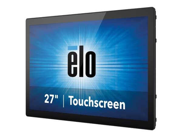 Elo 2794L - LED-skärm - 27" - öppen ram - pekskärm - 1920 x 1080 Full HD (1080p) @ 60 Hz - 300 cd/m² - 3000:1 - 12 ms - HDMI, VGA, DisplayPort - svar Svart