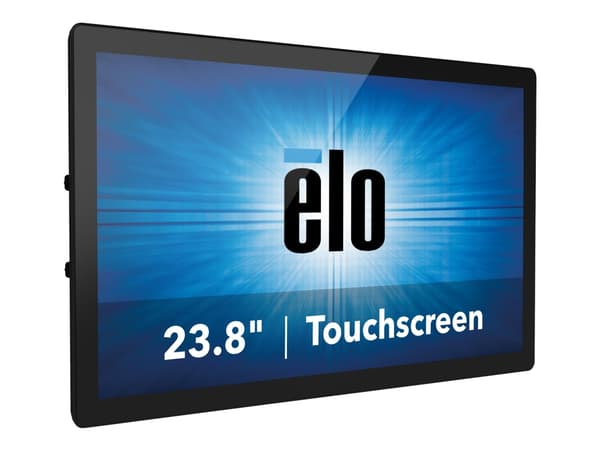 Elo 2494L - LED-skärm - 23.8" - öppen ram - pekskärm - 1920 x 1080 Full HD (1080p) @ 60 Hz - 250 cd/m² - 3000:1 - 16 ms - HDMI, VGA, DisplayPort - sv