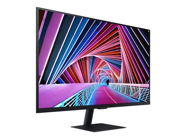 Samsung S32A706NWU - S70A series - LED-skärm - 32" - 3840 x 2160 4K @ 60 Hz - VA - 300 cd/m² - 2500:1 - HDR10 - 5 ms - HDMI, DisplayPort - svart