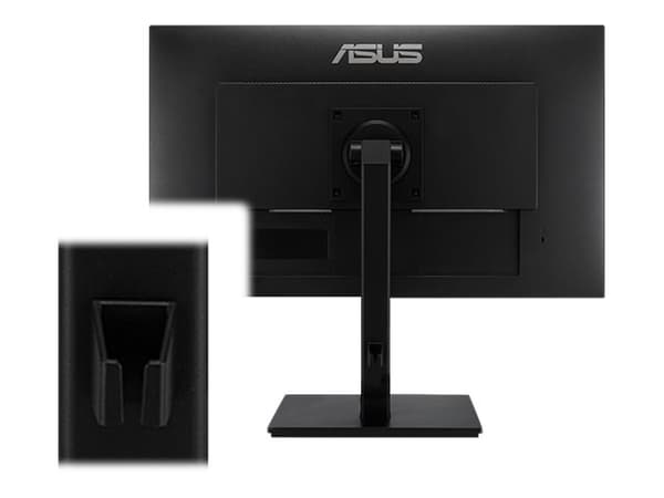ASUS VA27DQSB - LED-skjerm - 27" - 1920 x 1080 Full HD (1080p) @ 75 Hz - IPS - 250 cd/m² - 1000:1 - 5 ms - HDMI, VGA, DisplayPort - høyttalere - svar