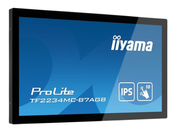 iiyama ProLite TF2234MC-B7AGB - LED-skärm - 22" (21.5" visbar) - öppen ram - pekskärm - 1920 x 1080 Full HD (1080p) @ 60 Hz - IPS - 350 cd/m² - 1000: