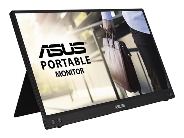 ASUS ZenScreen MB16ACV - LED-skjerm - 15.6" - portabel - 1920 x 1080 Full HD (1080p) @ 60 Hz - IPS - 250 cd/m² - 800:1 - 5 ms - USB-C