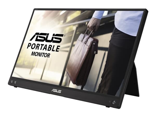 ASUS ZenScreen MB16ACV - LED-skjerm - 15.6" - portabel - 1920 x 1080 Full HD (1080p) @ 60 Hz - IPS - 250 cd/m² - 800:1 - 5 ms - USB-C