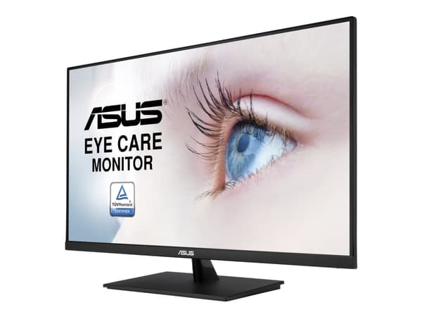 ASUS VP32UQ - LED-skjerm - 31.5" - 3840 x 2160 4K UHD (2160p) @ 60 Hz - IPS - 350 cd/m² - 1000:1 - HDR10 - 4 ms - HDMI, DisplayPort - høyttalere Sort