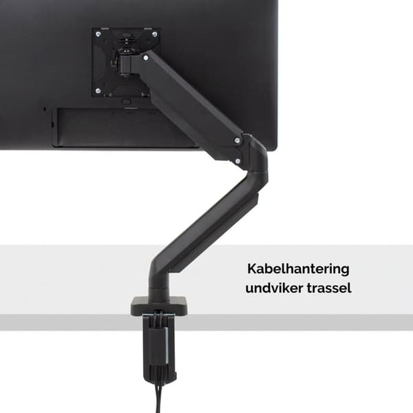 Monitorarm FELLOWES Platinum gas singel