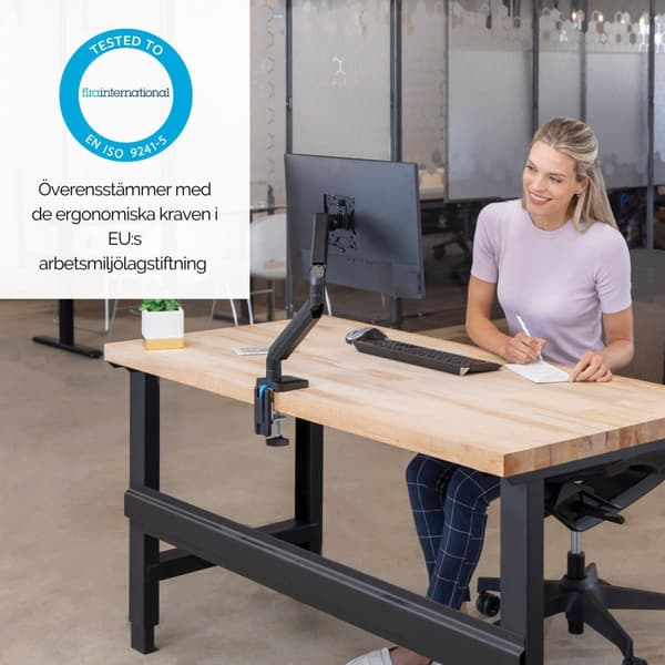 Monitorarm FELLOWES Platinum gas singel
