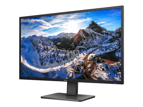 Philips 439P1 - LED-skjerm - 43" - 3840 x 2160 4K @ 60 Hz - VA - 400 cd/m² - 4000:1 - DisplayHDR 400 - 4 ms - 3xHDMI, DisplayPort, USB-C - høyttalere Sort