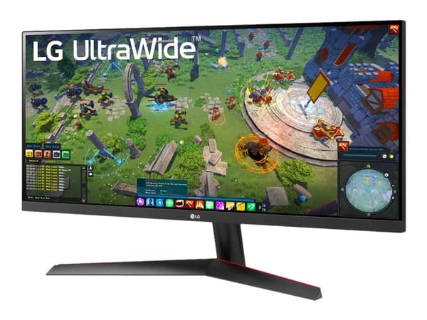 LG 29WP60G-B - LED-skjerm - 29" - 2560 x 1080 UltraWide - IPS - 250 cd/m² - 1000:1 - HDR10 - 1 ms - HDMI, DisplayPort, USB-C