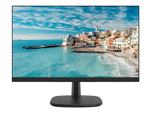Hikvision DS-D5024FN - LED-skjerm - 23.8" - 1920 x 1080 Full HD (1080p) - IPS - 250 cd/m² - 1000:1 - 14 ms - HDMI, VGA - svart