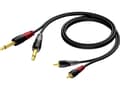 Miniatyrbilde 2 av 3: Procab Classic Series CLA631 - Lydkabel - RCA hann til monojakk hann - 1.5 m