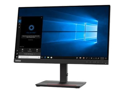Lenovo ThinkVision S22e-20 - LED-skärm - 21.5" - 1920 x 1080 Full HD (1080p) @ 75 Hz - VA - 250 cd/m² - 3000:1 - 6 ms - HDMI, VGA - korpsvart
